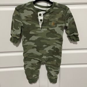 GAP 3-6 month army one piece